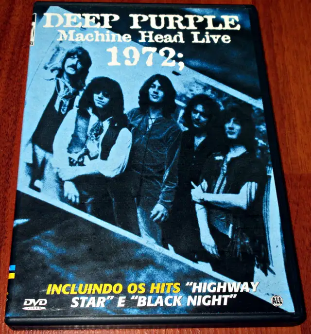 DVD :: Deep Purple - Machine Head Live 1972 (Live in Denmark 72