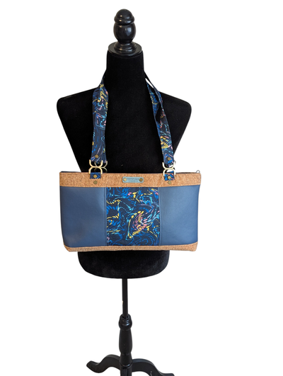 Blueberry East West Shoulder Bag, View more