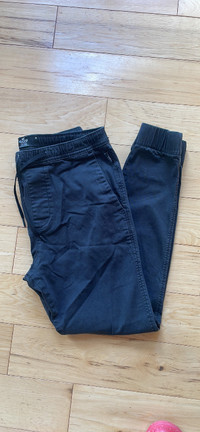 Hollister joggers, men’s medium, Black