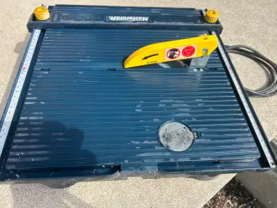 mastercraft wet tile saw, View more