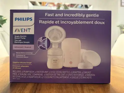 Brand New Philips Avent Electric Breast Pump, View more