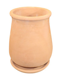 Handmade Pottery Clay Planter, Natural Terracotta plant pot