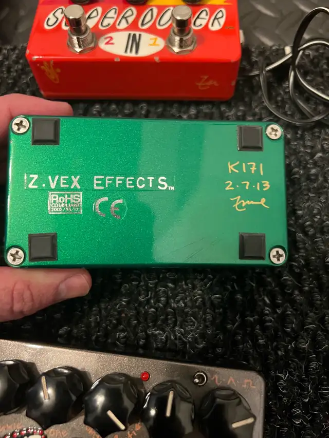 Zvex hand painted fuzz factory62863276112769121
