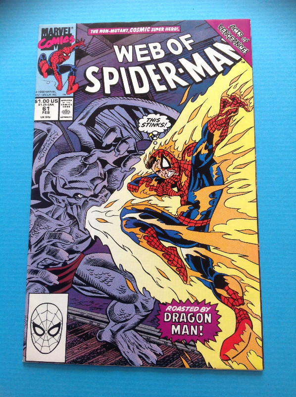 Web of Spiderman Lot of 6 ~ High Grade ~ Unread dans Bandes dessinées  à Longueuil/Rive Sud - Image 4