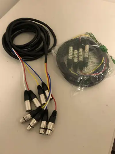 New Monoprice 4-Channel XLR Snakes (10' and 15'), View more