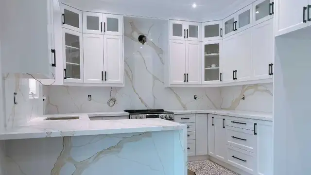 Quartz Countertop & Backsplash Installation 571064823097610246