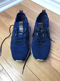 Men’s Cole Haan Grand Motion Woven Stitchlite Sneakers in Navy 