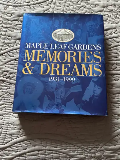 Maple Leaf Gardens Book signed Eddy shack book, View more
