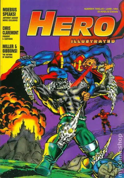 Hero Illustrated comic magazine, View more