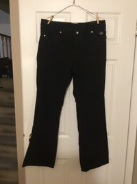Womens Harley Davidson Black Jeans - Size 16