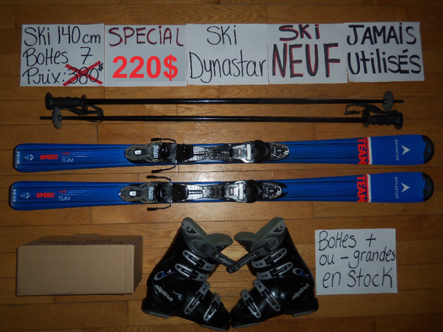 Équipements de ski alpin et twin tip 130 140 cm dans Ski  à Granby