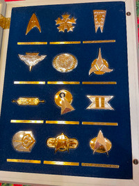 Star Trek Insignia Badge Collection