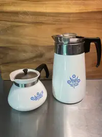 Corningware coffee and tea pot
