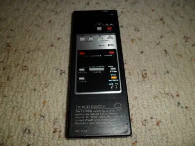 Vintage Zenith Remote Control 101-7042 Black, View more