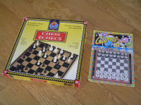 Chess & Checkers Game Sets