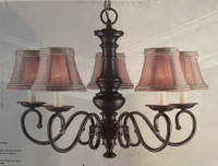 Ceiling Lamp/Chandelier with 5 bulbs
