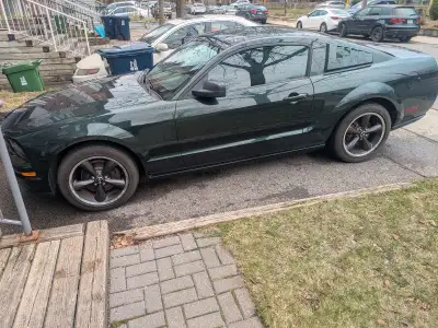 This is the 2008 Mustang Bullitt, in good shape, stored for most winters.
