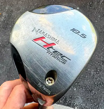 Nakashima H-Tec Titanium Driver, View more