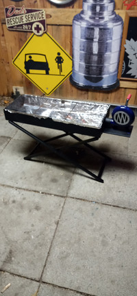 charcoal 12"x30" BBQ with blower used cleaned ready to use