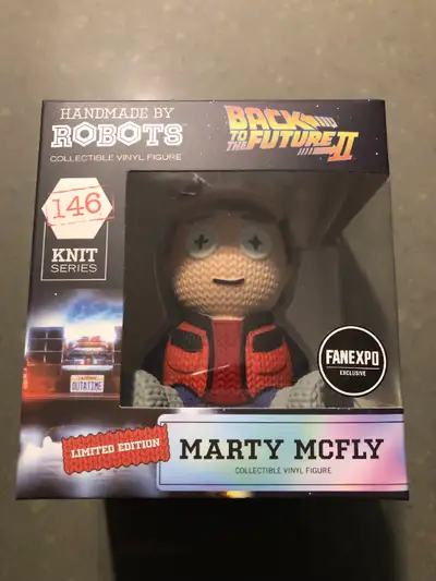 Marty McFly Robots Knit Series Figure for $15