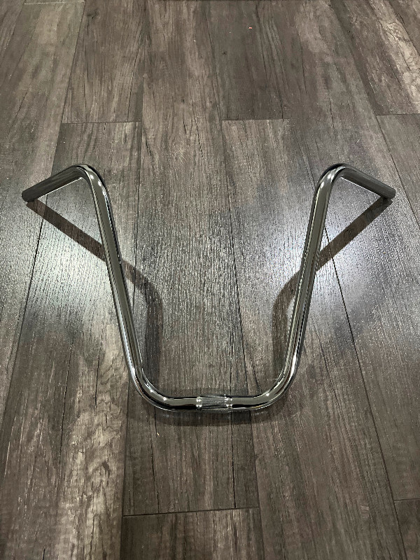 New BBC Chrome Plated Ape Hanger Bicycle Handlebar Riser 13” Bar in Frames & Parts in Oshawa / Durham Region