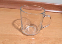 Glass Coffee Mug 