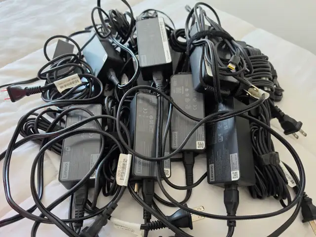 ***OEM AC ADAPTER ***LENOVO THINKPAD CHARGERS ****C - CHARGERS in Cables & Connectors in Markham / York Region - Image 4