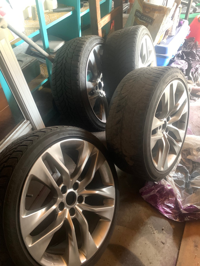 5x114.3 Hyundai genesis R-spec rims & tires in Tires & Rims in Thunder Bay - Image 2