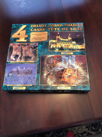 Jigsaw Puzzles - set of 4