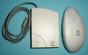 Offering one HP wired computer mouse model MOBJKC and one Logitech cordless MouseMan Pro wireless mo...