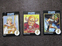 3 cartes (cards) Spelljammer (Dungeons and Dragons)