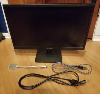 AOPEN 21.5'' 1080p Monitor + HDMI Cable + USB to HDMI Adapter