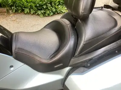 Has. Tall smoked windshield. Plus original Upgraded seat from F3 limited. Cup holder phone holder Fl...