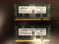 Crucial Laptop Memory (4GB kit)