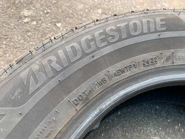 1 X single 195/65/15 91H M+S Bridgestone WeatherPeak with 95% in Tires & Rims in Delta/Surrey/Langley - Image 4