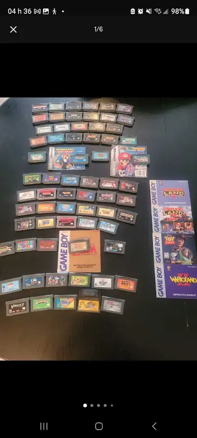 Jeu(x) Gameboy Advance game(s), View more