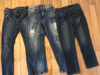 3 jeans Guess - garcon 7-8 ans