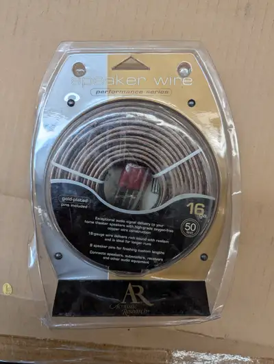 Speaker wire, View more