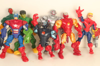 Marvel Super Hero Mashers Iron Man Ultron Captain America Hulk