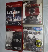 PS3 SHOOTER GAMES PACK