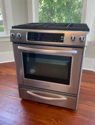 Appliances for sale !  Gas range , Dishwasher , Washer& Dryer …., View more