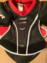 Bauer Pro Lite hockey shoulder pads Junior Medium 