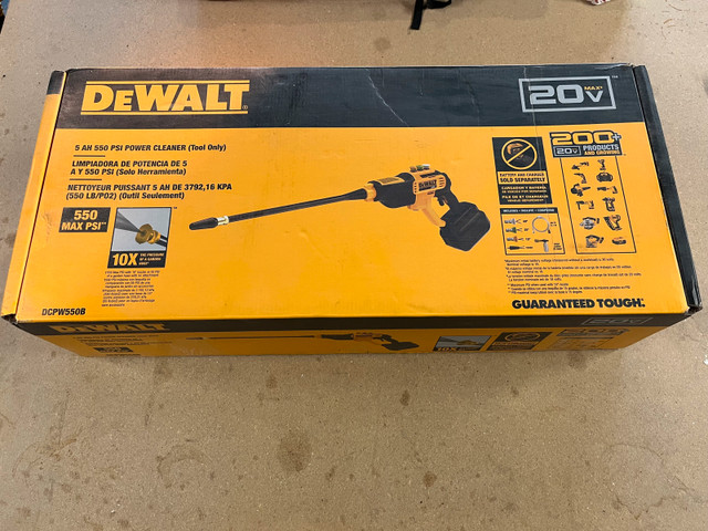 DEWALT 20V MAX 550 PSI Power Cleaner (Tool-O in Power Tools in City of Toronto - Image 2