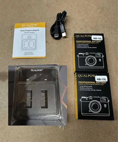 Canon L-ion Battery Pack (NB-13L), View more