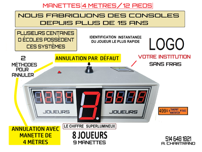 CONSOLE DE JEU GÉNIES EN HERBE BUZZER QUIZ GÉNIE-1, View more