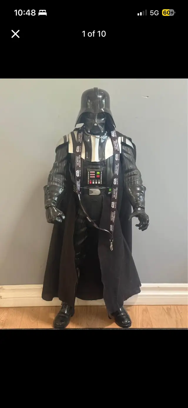 Jakks Pacific 30 “ Darth Vader & Interactive R2D2 $110