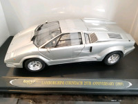 1:18 Diecast Ricko 1989 Lamborghini Countach 25th Anniversary