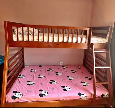 Espresso Kids Storage Bunk Bed-Brand New, View more