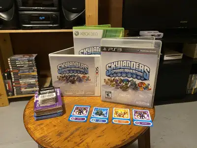 skylanders spyro's adventure (3ds & ps3 & xbox 360 & pc) avec les portal et tout les carte et auto-c...
