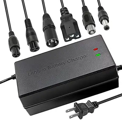 54.6V 5A Li ion Battery Charger Multiple Plugs Battery Charger 1, View more